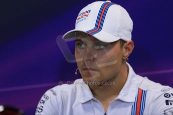 World © Octane Photographic Ltd. Wednesday 21st May 2014. Monaco - Monte Carlo - Formula 1 Drivers’ Press Conference. Valtteri Bottas - Martini Williams Racing. Digital Ref : 0955lb1d3111