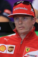 World © Octane Photographic Ltd. Wednesday 21st May 2014. Monaco - Monte Carlo - Formula 1 Drivers’ Press Conference. Kimi Raikkonen - Scuderia Ferrari. Digital Ref : 0955lb1d3323