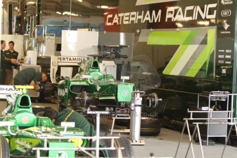 World © Octane Photographic Ltd. Saturday 21st May 2014. GP2 Paddock – Monaco, Monte Carlo. Alexander Rossi - EQ8 Caterham Racing. Digital Ref: 0954cb7d1905