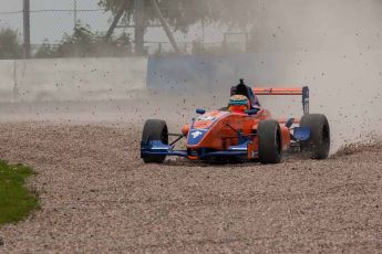 World © Mountersphotography. Protyre Formula Renault Championship. May 31st 2014.  Race 1 – Castle Donington. Patrick Dussault – Cliff Dempsey Racing. Digital Ref :  0974JM1D0704