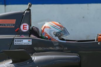 World © Octane Photographic Ltd. Protyre Formula Renault Championship. June 1st 2014. Race 2 – Castle Donington. Tarun Reddy – MGR Motorsport. Digital Ref : 0975CB1D0571