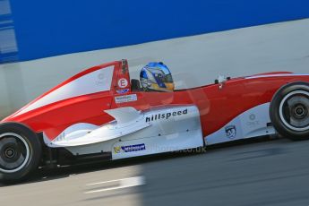 World © Octane Photographic Ltd. Protyre Formula Renault Championship. June 1st 2014.  Race 2 – Castle Donington. Dimitris Papanastasiou – Hillspeed. Digital Ref : 0975CB1D0615