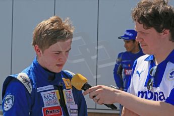 World © Octane Photographic Ltd. Protyre Formula Renault Championship. June 1st 2014. Race 2 – Castle Donington. Alex Gill - Fortec Motorsports. Digital Ref : 0975CB1D0832