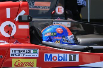 World © Octane Photographic Ltd. Protyre Formula Renault Championship. June 1st 2014. Race 2 – Castle Donington. Pietro Fittipaldi – MGR Motorsport. Digital Ref : 0975CB1D0891