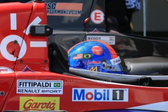 World © Octane Photographic Ltd. Protyre Formula Renault Championship. June 1st 2014.  Race 2 – Castle Donington. Pietro Fittipaldi – MGR Motorsport. Digital Ref : 0975CB1D0891