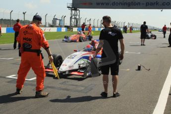 World © Octane Photographic Ltd. Protyre Formula Renault Championship. June 1st 2014.  Race 2 – Castle Donington. Pietro Fittipaldi – MGR Motorsport. Digital Ref : 0975CB1D8892