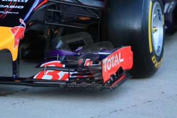 World © Octane Photographic Ltd. 2014 Formula 1 Winter Testing, Circuito de Velocidad, Jerez. Tuesday 27th January 2014. Day 1. Infiniti Red Bull Racing RB10 launch. Digital Ref: 0885lb1d9804