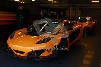 World © Octane Photographic Ltd. 21st March 2014. Silverstone - General Test Day. McLaren MP4-12C GT3.  Digital Ref : 0896cb1d3741