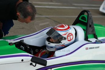 World © Octane Photographic Ltd. 21st March 2014. Silverstone - General Test Day - Jordan Albert - Tem O'Br. BRDC F4 Championship (Formula 4). Digital Ref : 0896cb1d4353