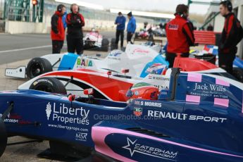 World © Octane Photographic Ltd. 21st March 2014. Silverstone - General Test Day. Seb Morris - Fortec Motorsports. . Formula Renault 2.0 Northern European Championship (NEC). Digital Ref : 0896cb1d4382