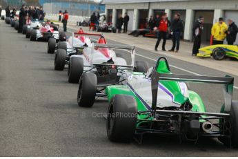 World © Octane Photographic Ltd. 21st March 2014. Silverstone - General Test Day - Jordan Albert - Tem O'Br.  BRDC F4 Championship (Formula 4). Digital Ref : 0896cb1d4394