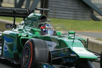 World © Octane Photographic Ltd. Tuesday 8th July 2014. British in-season Formula 1 test, Silverstone, UK. Caterham F1 Team CT05 – Will Stevens. Digital Ref: 1029LB1D2028