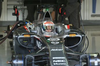 World © Octane Photographic Ltd. Tuesday 8th July 2014. British in-season Formula 1 test, Silverstone, UK. Sauber C33 – Adrian Sutil. Digital Ref: 1029LB1D2159
