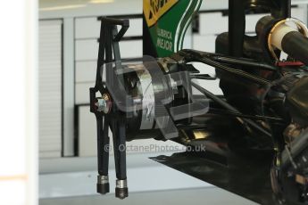 World © Octane Photographic Ltd. Tuesday 8th July 2014. British in-season Formula 1 test, Silverstone, UK. Sahara Force India VJM07 – Technical details. Digital Ref: 1029LB1D2389