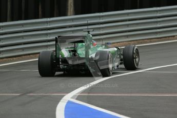 World © Octane Photographic Ltd. Tuesday 8th July 2014. British in-season Formula 1 test, Silverstone, UK. Caterham F1 Team CT05 – Will Stevens. Digital Ref: 1029LB1D2425