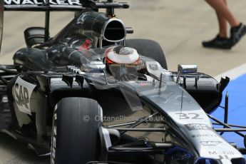 World © Octane Photographic Ltd. Tuesday 8th July 2014. British in-season Formula 1 test, Silverstone, UK. McLaren Mercedes MP4/29 – Stoffel Vandoorne. Digital Ref: 1029LB1D2496