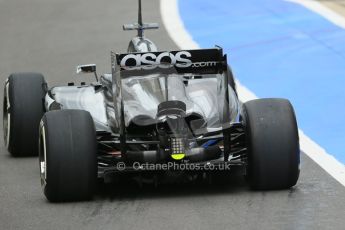 World © Octane Photographic Ltd. Tuesday 8th July 2014. British in-season Formula 1 test, Silverstone, UK. McLaren Mercedes MP4/29 – Stoffel Vandoorne. Digital Ref: 1029LB1D2508