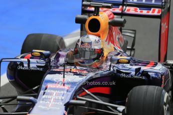 World © Octane Photographic Ltd. Tuesday 8th July 2014. British in-season Formula 1 test, Silverstone, UK. Infiniti Red Bull Racing RB10 – Daniel Ricciardo. Digital Ref: 1029LB1D2531