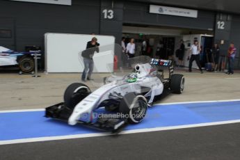 World © Octane Photographic Ltd. Tuesday 8th July 2014. British in-season Formula 1 test, Silverstone, UK. Williams Martini Racing FW36 – Felipe Massa. Digital Ref: 1029LB1D3608