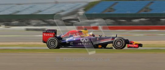 World © Octane Photographic Ltd. Tuesday 8th July 2014. British in-season Formula 1 test, Silverstone, UK. Infiniti Red Bull Racing RB10 – Daniel Ricciardo. Digital Ref: 1029LB1D3709