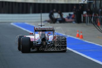 World © Octane Photographic Ltd. Wednesday 9th July 2014. British in-season Formula 1 test, Silverstone, UK. Scuderia Ferrari F14T – Jules Bianchi. Technical details. Digital Ref: 1030LB1D2680