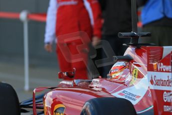 World © Octane Photographic Ltd. Wednesday 9th July 2014. British in-season Formula 1 test, Silverstone, UK. Scuderia Ferrari F14T – Jules Bianchi. Digital Ref: 1030LB1D2745