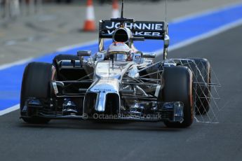 World © Octane Photographic Ltd. Wednesday 9th July 2014. British in-season Formula 1 test, Silverstone, UK. McLaren Mercedes MP4/29 – Kevin Magnussen. Digital Ref: 1030LB1D2771