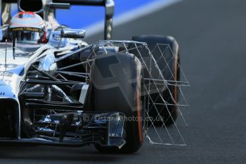 World © Octane Photographic Ltd. Wednesday 9th July 2014. British in-season Formula 1 test, Silverstone, UK. McLaren Mercedes MP4/29 – Technical details. Digital Ref: 1030LB1D2776