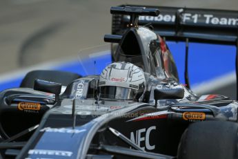 World © Octane Photographic Ltd. Wednesday 9th July 2014. British in-season Formula 1 test, Silverstone, UK. Sauber C33 – Giedo van der Garde. Digital Ref: 1030LB1D3073