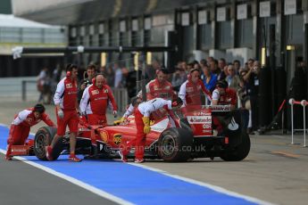 World © Octane Photographic Ltd. Wednesday 9th July 2014. British in-season Formula 1 test, Silverstone, UK. Scuderia Ferrari F14T – Jules Bianchi. Digital Ref: 1030LB1D3081