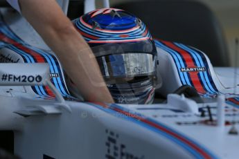 World © Octane Photographic Ltd. Wednesday 9th July 2014. British in-season Formula 1 test, Silverstone, UK. Williams Martini Racing FW36 – Valtteri Bottas. Digital Ref: 1030LB1D3103