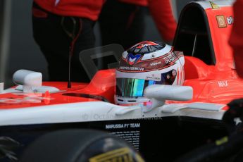 World © Octane Photographic Ltd. Wednesday 9th July 2014. British in-season Formula 1 test, Silverstone, UK. Marussia F1 Team MR03 – Max Chilton. Digital Ref: 1030LB1D3123