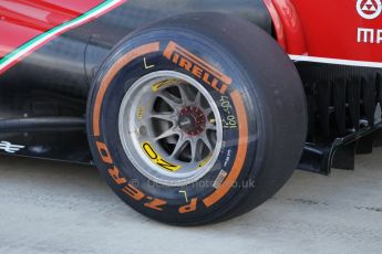 World © Octane Photographic Ltd. Wednesday 9th July 2014. British in-season Formula 1 test, Silverstone, UK. Scuderia Ferrari F14T – Technical details. Digital Ref: 1030LB1D3791