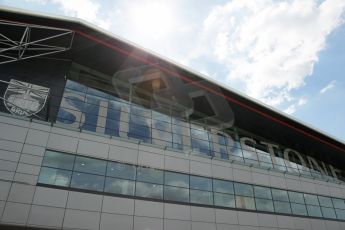 World © Octane Photographic Ltd. Wednesday 9th July 2014. British in-season Formula 1 test, Silverstone, UK. The Silverstone Wing. Digital Ref: 1030LB1D3942