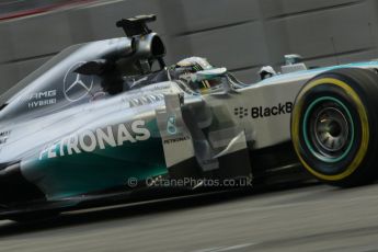 World © Octane Photographic Ltd. Friday 19th September 2014, Singapore Grand Prix, Marina Bay. - Formula 1 Practice 1. Mercedes AMG Petronas F1 W05 – Lewis Hamilton. Digital Ref: