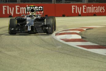 World © Octane Photographic Ltd. Friday 19th September 2014, Singapore Grand Prix, Marina Bay. - Formula 1 Practice 1. McLaren Mercedes MP4/29 – Kevin Magnussen. Digital Ref: