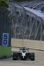 World © Octane Photographic Ltd. Friday 19th September 2014, Singapore Grand Prix, Marina Bay. - Formula 1 Practice 1. McLaren Mercedes MP4/29 – Kevin Magnussen. Digital Ref: 1118LB1D9317
