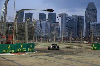 World © Octane Photographic Ltd. Friday 19th September 2014, Singapore Grand Prix, Marina Bay. - Formula 1 Practice 1. Sauber C33 – Esteban Gutierrez. Digital Ref : 1118LB1D9703