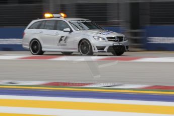 World © Octane Photographic Ltd. Saturday 20th September 2014, Singapore Grand Prix, Marina Bay. - Formula 1 Practice 3. Mercedes AMG C63 Estate Medical Car. Digital Ref: