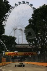 World © Octane Photographic Ltd. Saturday 20th September 2014, Singapore Grand Prix, Marina Bay. - Formula 1 Practice 3. Mercedes AMG Petronas F1 W05 - Nico Rosberg. Digital Ref: