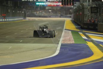 World © Octane Photographic Ltd. Saturday 20th September 2014, Singapore Grand Prix, Marina Bay. - Formula 1 Qualifying. McLaren Mercedes MP4/29 - Jenson Button. Digital Ref: 1124CB1D9350