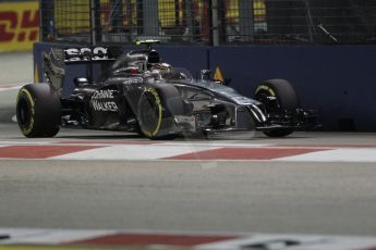 World © Octane Photographic Ltd. Saturday 20th September 2014, Singapore Grand Prix, Marina Bay. - Formula 1 Qualifying. McLaren Mercedes MP4/29 – Kevin Magnussen. Digital Ref: 1124CB1D9571