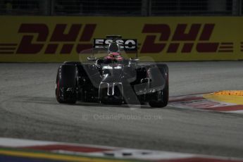 World © Octane Photographic Ltd. Saturday 20th September 2014, Singapore Grand Prix, Marina Bay. - Formula 1 Qualifying. McLaren Mercedes MP4/29 - Jenson Button. Digital Ref: 1124CB1D9631