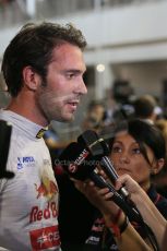 World © Octane Photographic Ltd. Saturday 20th September 2014, Singapore Grand Prix, Marina Bay. - Formula 1 Qualifying Paddock. Scuderia Toro Rosso STR9 - Jean-Eric Vergne. Digital Ref: 1125LB1D2798