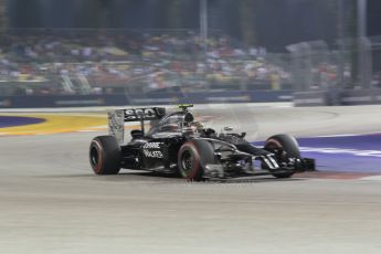 World © Octane Photographic Ltd. Saturday 20th September 2014, Singapore Grand Prix, Marina Bay. - Formula 1 Race outlap. McLaren Mercedes MP4/29 – Kevin Magnussen. Digital Ref: 1127CB1D1063