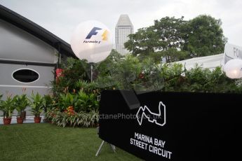 World © Octane Photographic Ltd. Saturday 20th September 2014, Singapore Grand Prix, Marina Bay. Formula 1 Paddock. Digital Ref: 1122CB1D8170