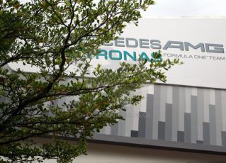 World © Octane Photographic Ltd. Saturday 20th September 2014, Singapore Grand Prix, Marina Bay. Formula 1 Paddock. Mercedes AMG Petronas. Digital Ref: 1122CB1D8172