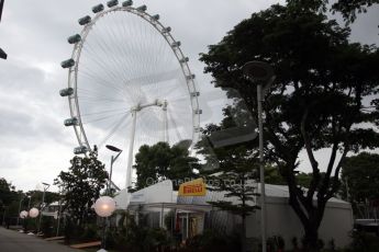 World © Octane Photographic Ltd. Saturday 20th September 2014, Singapore Grand Prix, Marina Bay. Formula 1 Paddock. Digital Ref: 1122CB1D8181