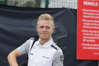 World © Octane Photographic Ltd. Saturday 20th September 2014, Singapore Grand Prix, Marina Bay. - Formula 1 Paddock. McLaren Mercedes MP4/29 – Kevin Magnussen. Digital Ref: 1122CB1D8253