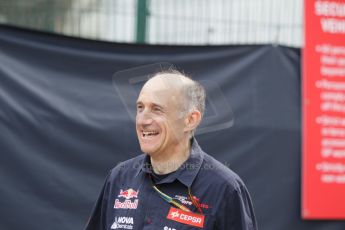 World © Octane Photographic Ltd. Saturday 20th September 2014, Singapore Grand Prix, Marina Bay. - Formula 1 Paddock. Scuderia Toro Rosso - Franz Tost. Digital Ref: 1122CB1D8282